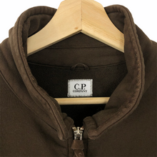 Load image into Gallery viewer, C.P Company Khaki Brown Watchviewer Zip Up - Large (L) PTP 23&quot;
