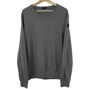 Paul and Shark Grey Crew Neck Sweater - Large (L) PTP 22"