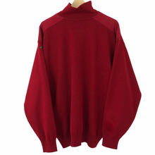 Load image into Gallery viewer, Paul and Shark Red Bretagne Half Zip Pullover - Extra Large (XL) PTP 26.5&quot;
