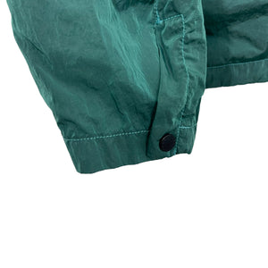 Paul and Shark Water Green Econyl Nylon Metal Overshirt - Triple Extra Large (XXXL) PTP 27"