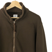 Load image into Gallery viewer, C.P Company Khaki Brown Watchviewer Zip Up - Large (L) PTP 23&quot;
