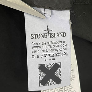 Stone Island Black Double Pocket Hooded Overshirt - Large (L) PTP 22.5"