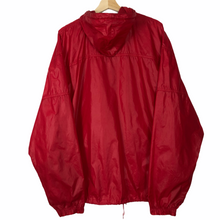 Load image into Gallery viewer, Vintage Red Lacoste Izod Half Zip Cagoule - Extra Large (XL) PTP 28&quot;
