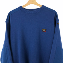 Load image into Gallery viewer, Vintage Blue Paul and Shark Bretagne Sweater - Medium (M) PTP 24&quot;
