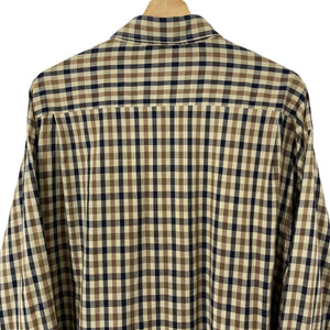 Aquascutum House Check Long Sleeved Shirt - Extra Large (XL) PTP 25.75"