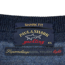 Load image into Gallery viewer, Paul and Shark Bretagne Striped Crew Neck Sweater - Four Extra Large (4XL) PTP 24.5&quot;
