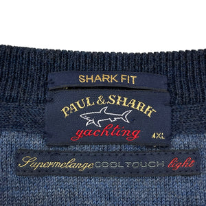 Paul and Shark Bretagne Striped Crew Neck Sweater - Four Extra Large (4XL) PTP 24.5"