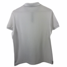 Load image into Gallery viewer, Aquascutum White Short Sleeved Logo Polo - Medium (M) PTP 20&quot;
