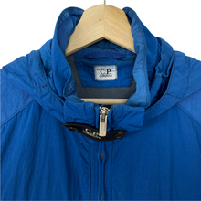 Load image into Gallery viewer, C.P Company Blue Multi Pocket Nysack Goggle Jacket - 54 PTP 23.5&quot;
