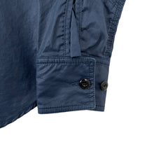 Load image into Gallery viewer, Ma.Strum Navy Blue Button Up Multi Pocket Overshirt - Medium (M) PTP 21.5&quot;
