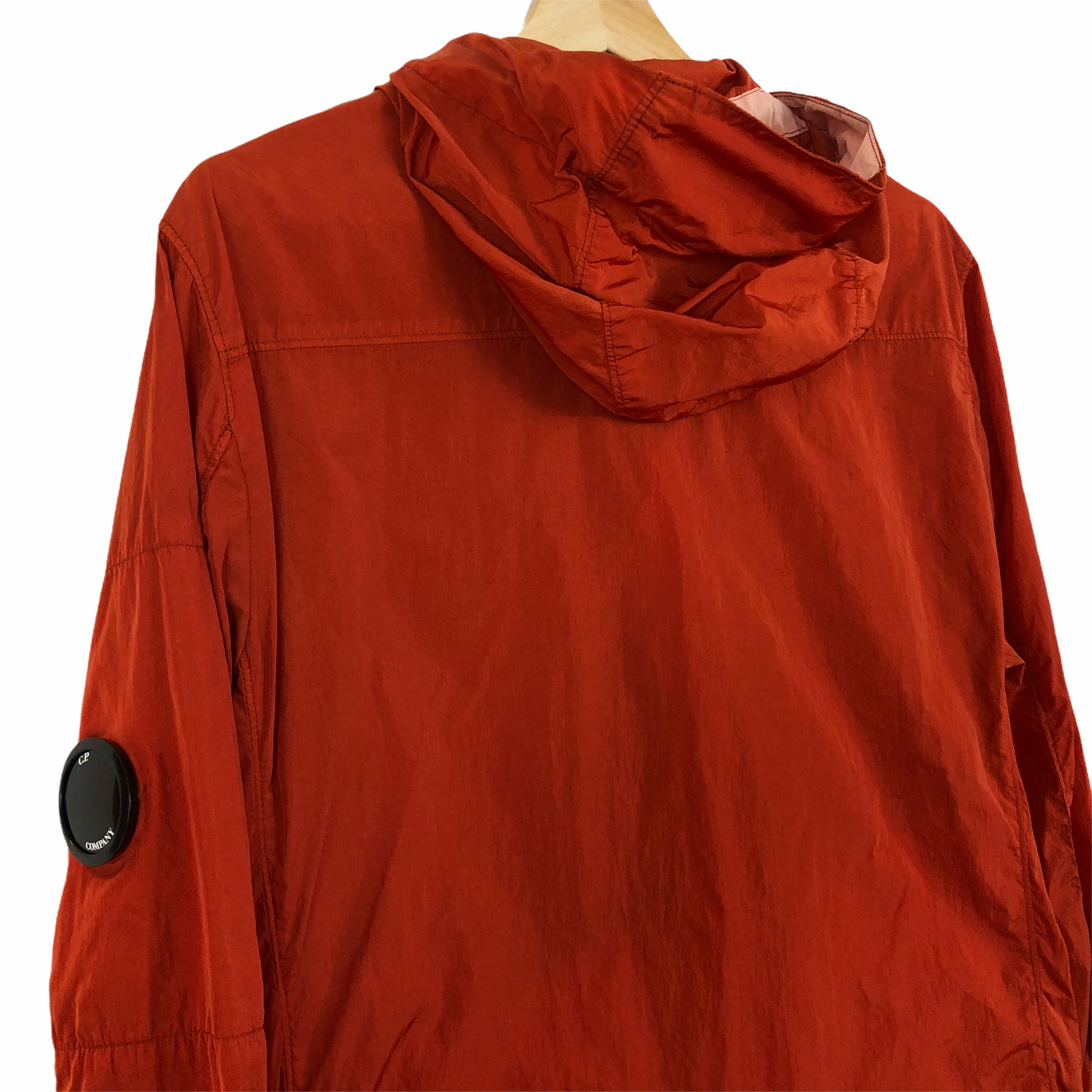 Cp company burnt deals orange jacket