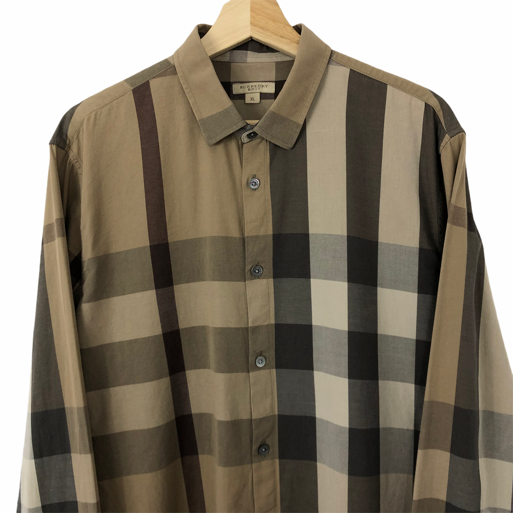 Burberry Brit Classic Nova Check Long Sleeved Shirt Extra Large
