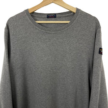 Load image into Gallery viewer, Paul and Shark Grey Crew Neck Sweater - Large (L) PTP 22&quot;
