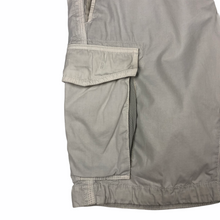 Load image into Gallery viewer, Stone Island White Bermuda Cargo Shorts - W 30&quot;
