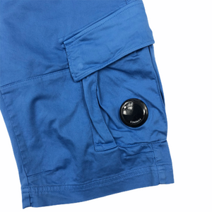 C.P Company Light Blue Bermuda Cargo Shorts - 46 (W 30")