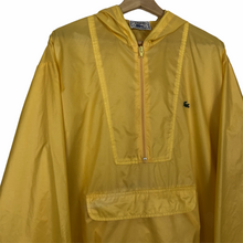 Load image into Gallery viewer, Vintage Yellow Lacoste Izod Half Zip Cagoule - Extra Large (XL) PTP 26.75&quot;
