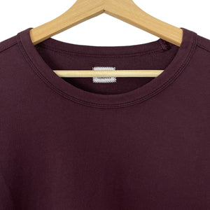 C.P Company Purple Crew Neck Lens Sweater - Double Extra Large (XXL) PTP 25"