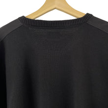 Load image into Gallery viewer, Paul and Shark Black C0P918 Crew Neck Sweater - Five Extra Large (5XL) PTP 30.5&quot;
