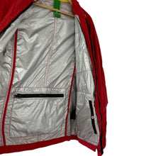 Load image into Gallery viewer, Ma.Strum Red Multi Pocket Hooded Sniper Jacket - Medium (M) PTP 22.75&quot;
