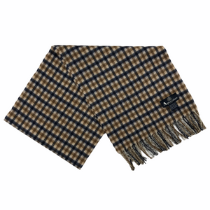 Aquascutum Classic House Check Lambswool Cashmere Scarf One