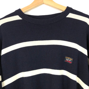 Vintage Paul and Shark Striped Bretagne Sweater - Double Extra Large (XXL) PTP 27"