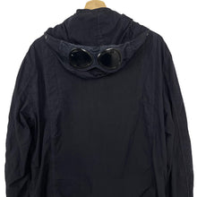 Load image into Gallery viewer, C.P Company Dk Navy Goggle Hooded Overshirt - Double Extra Large (XXL) PTP 23.5&quot;
