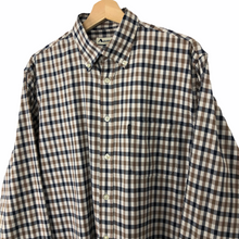 Load image into Gallery viewer, Aquascutum House Check Long Sleeved Shirt - Extra Large (XL) PTP 24.25&quot;
