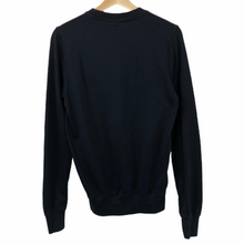 Load image into Gallery viewer, Paul and Shark Navy Logo Crew Neck Sweater - Small (S) PTP 19&quot;
