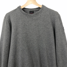 Load image into Gallery viewer, Paul and Shark Grey Crew Neck Sweater - Medium (M) PTP 21.5&quot;
