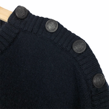 Load image into Gallery viewer, Vintage Paul and Shark Navy Bretagne Sweater - Large (L) PTP 23&quot;
