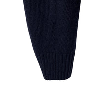 Load image into Gallery viewer, Paul and Shark Navy Crew Neck Eco Wool Sweater - Large (L) PTP 21.5&quot;
