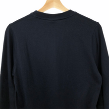 Load image into Gallery viewer, Paul and Shark Navy Logo Crew Neck Sweater - Small (S) PTP 19&quot;
