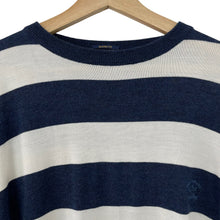 Load image into Gallery viewer, Paul and Shark Bretagne Striped Crew Neck Sweater - Four Extra Large (4XL) PTP 24.5&quot;
