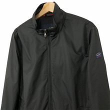 Load image into Gallery viewer, Paul and Shark Black Full Zip Logo Jacket - Medium (M) PTP 21&quot;
