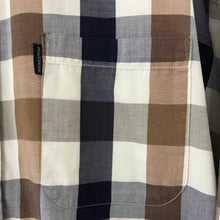 Load image into Gallery viewer, Aquascutum Block Check Long Sleeved Shirt - Extra Large (XL) PTP 27&quot;
