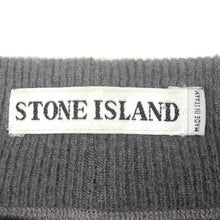 Load image into Gallery viewer, Vintage Stone Island Grey Mock Neck Sweater - Double Extra Large (XXL) PTP 27&quot;
