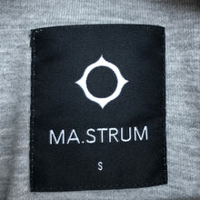 Load image into Gallery viewer, Ma.Strum Grey Half Zip Pullover Sweater - Small (S) PTP 21&quot;
