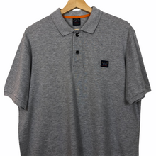 Load image into Gallery viewer, Paul and Shark Grey Short Sleeved Polo - Large (L) PTP 23.5&quot;
