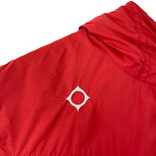 Load image into Gallery viewer, Ma.Strum Red Multi Pocket Hooded Sniper Jacket - Medium (M) PTP 22.75&quot;
