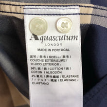 Load image into Gallery viewer, Aquascutum Block Check Long Sleeved Shirt - Extra Large (XL) PTP 23&quot;
