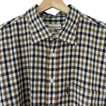 Load image into Gallery viewer, Aquascutum House Check Short Sleeved Shirt - Double Extra Large (XXL) PTP 28.5&quot;
