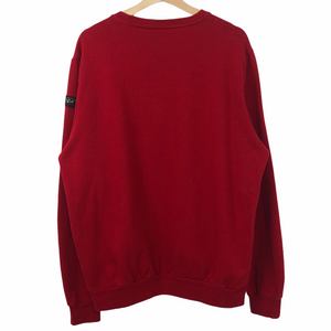 Paul and Shark Red Crew Neck Logo Sweater - Double Extra Large (XXL) PTP 24"