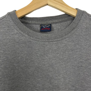 Paul and Shark Grey Crew Neck Sweater - Large (L) PTP 20"