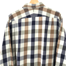 Load image into Gallery viewer, Aquascutum Block Check Long Sleeved Shirt - Extra Large (XL) PTP 27&quot;
