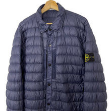 Load image into Gallery viewer, Stone Island Quilted Micro Yarn Down Puffer Overshirt - Double Extra Large (XXL) PTP 24.75&quot;
