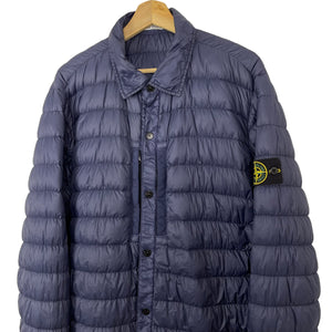 Stone Island Quilted Micro Yarn Down Puffer Overshirt - Double Extra Large (XXL) PTP 24.75"