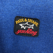 Load image into Gallery viewer, Vintage Blue Paul and Shark Bretagne Sweater - Medium (M) PTP 24&quot;
