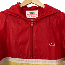 Load image into Gallery viewer, Vintage Lacoste Red Half Zip Cagoule - Large (L) PTP 22.5&quot;
