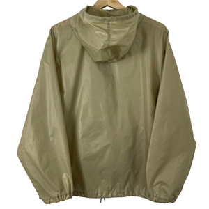 Vintage Beige Lacoste Izod Half Zip Cagoule - Medium (M) PTP 23"