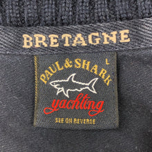 Load image into Gallery viewer, Vintage Paul and Shark Navy Bretagne Sweater - Large (L) PTP 23&quot;
